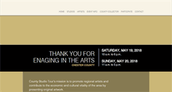 Desktop Screenshot of countystudiotour.com
